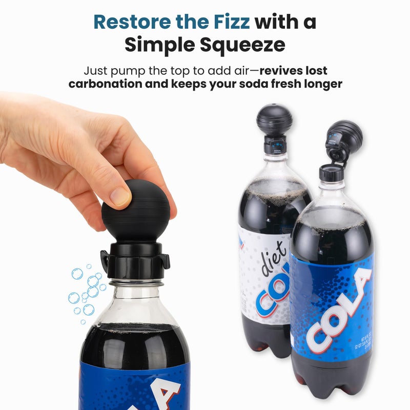 Jokari Fizz-Keeper Pump & Pour - Image 2